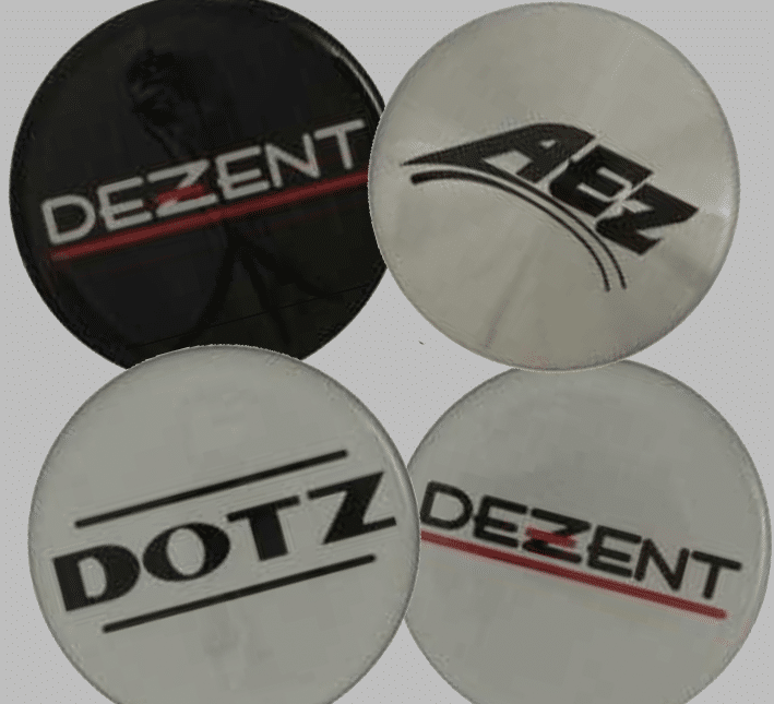 Originele AEZ / DEZENT / DOTZ Naafdoppen