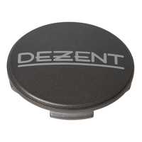 DEZENT Naafdop 60mm - ZT2010P
